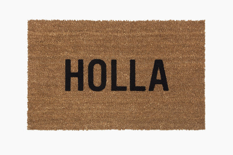 Holla Doormat AVAILABLE @ AMERICAN DESIGN CLUB
