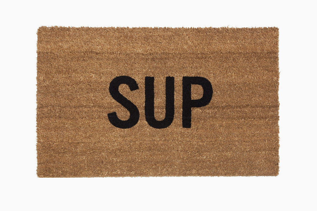 Sup® Doormat AVAILABLE @ AMERICAN DESIGN CLUB